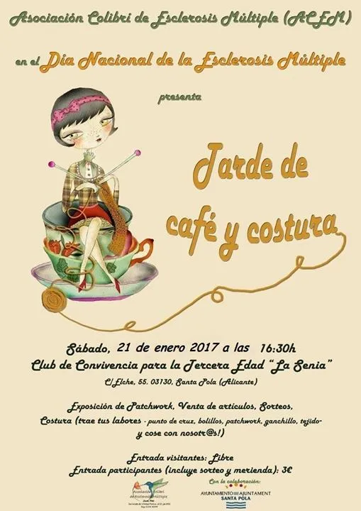 Tarde de café y costura