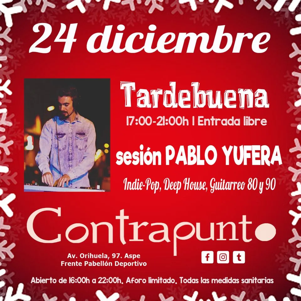 Tardebuena con Pablo Yufera