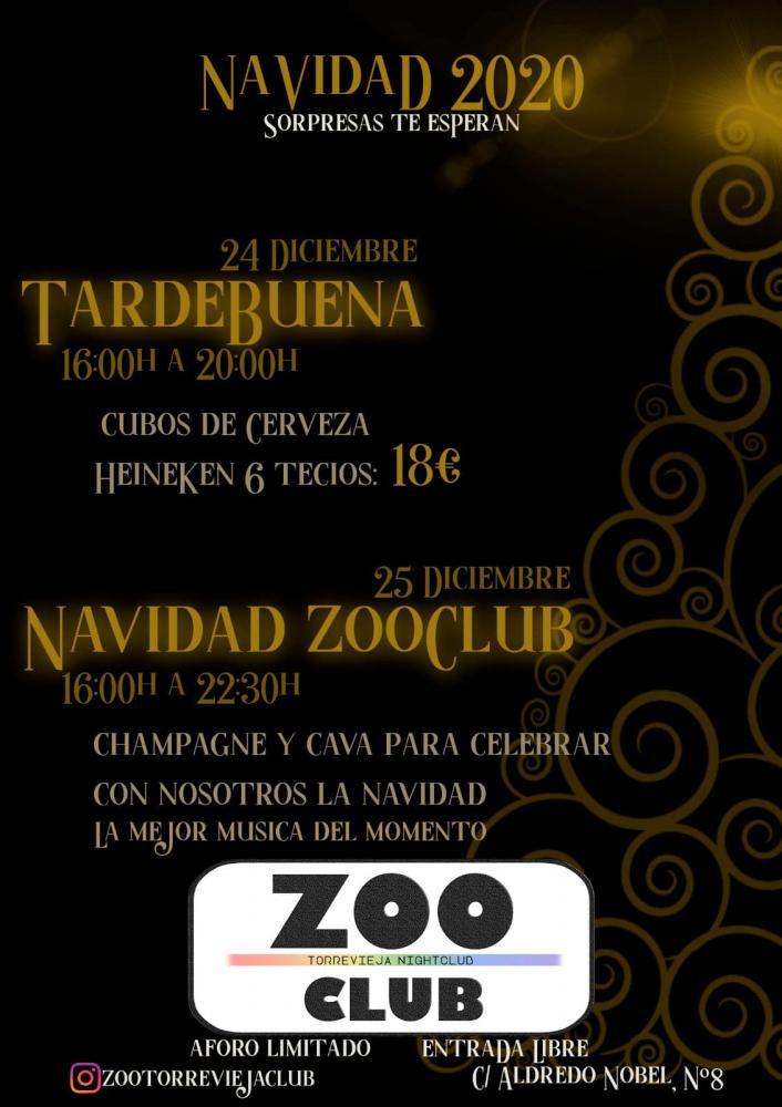 Tardebuena y Navidad en Zoo Torrevieja 2020