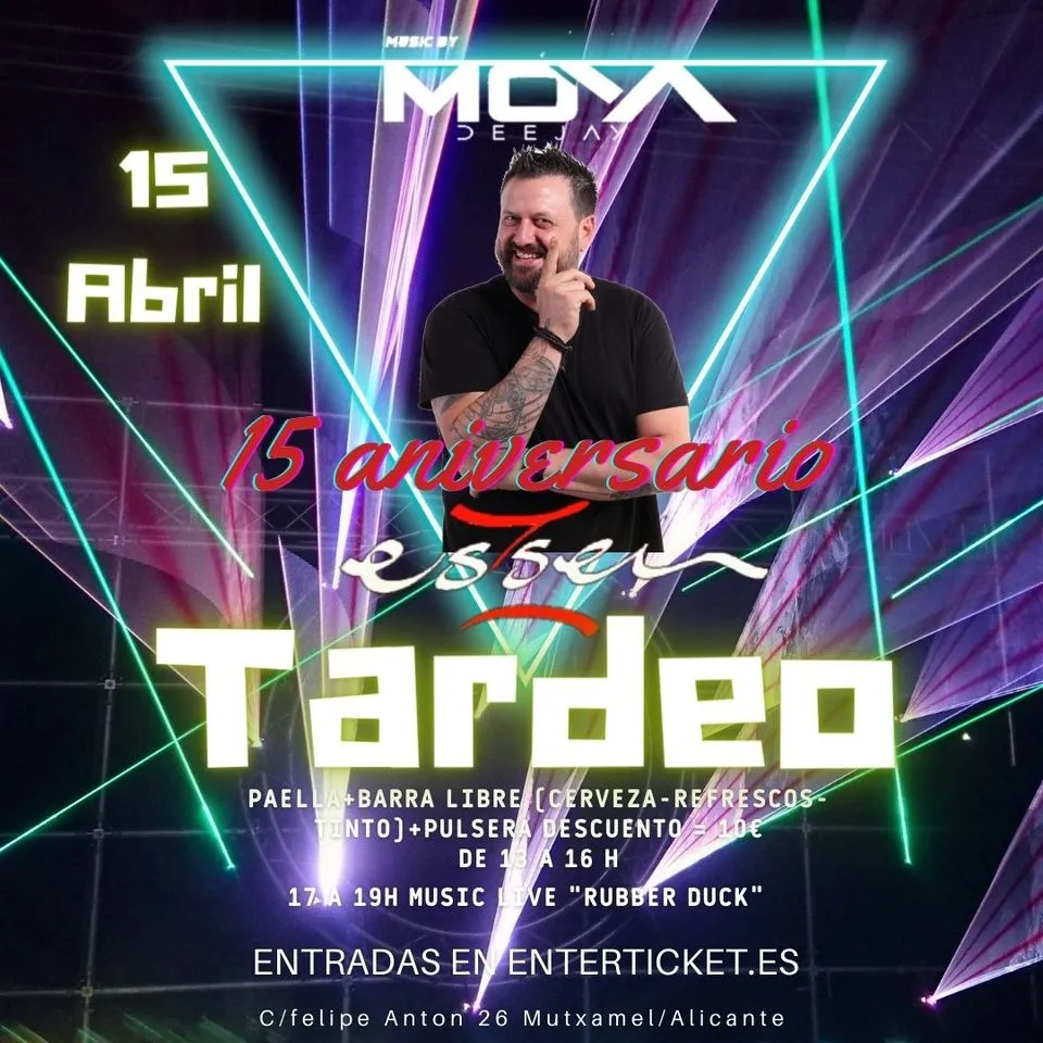 Tardeo 15 aniversario Essen