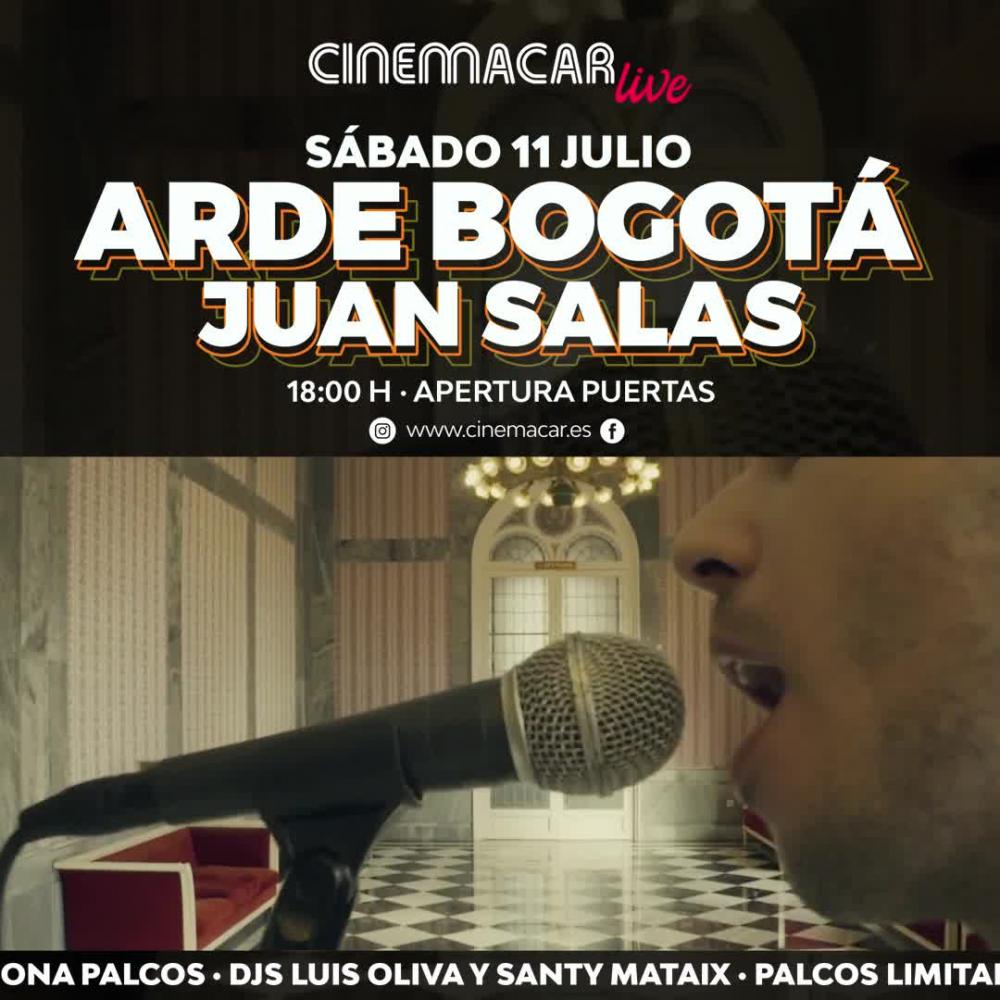Tardeo CINEMACAR | Arde Bogotá + Juan Salas