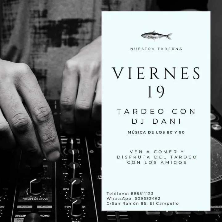 Tardeo con DJ Dani