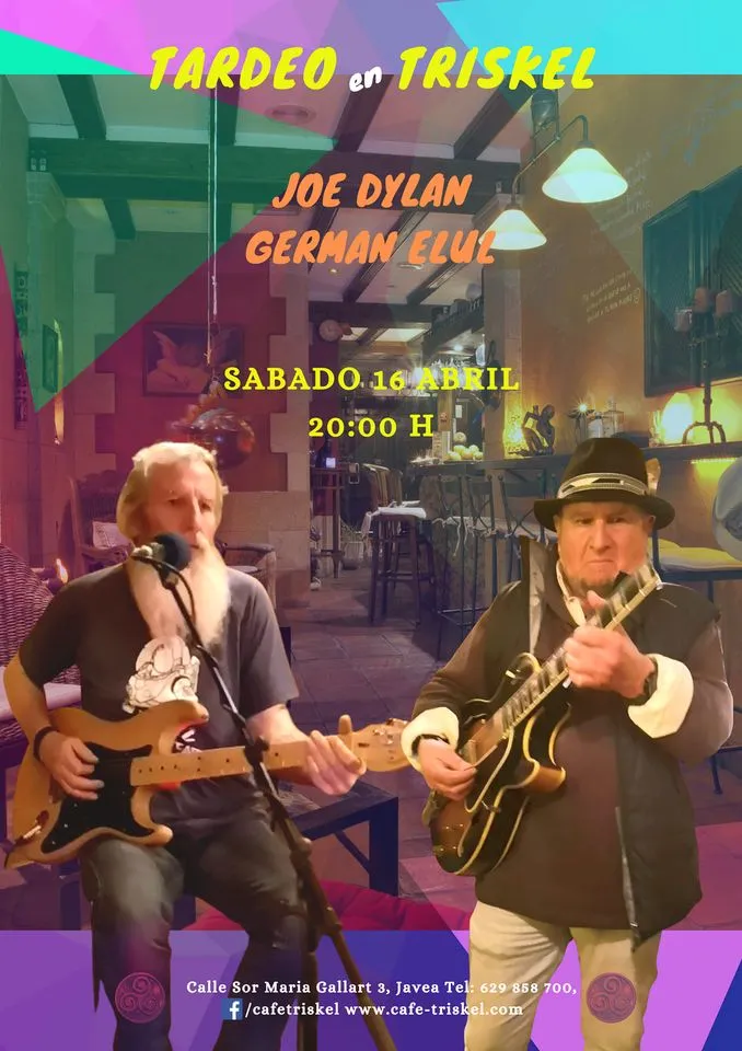 Tardeo en Triskel con Joe Dylan y German Elul Rock