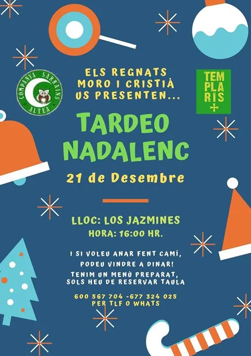 Tardeo Nadalenc - Regnats Moro i Cristià 2020 Altea