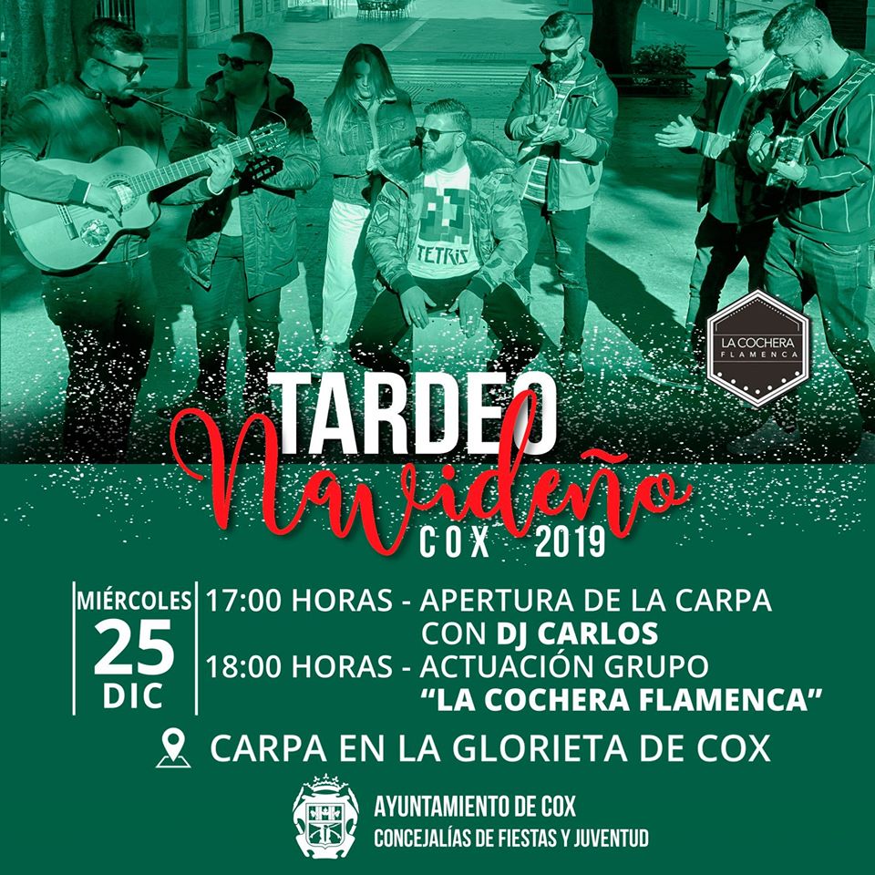 Tardeo Navideño en Cox 2019
