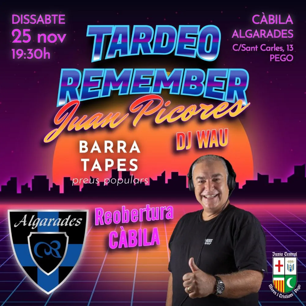Tardeo remember Cábila Algarades