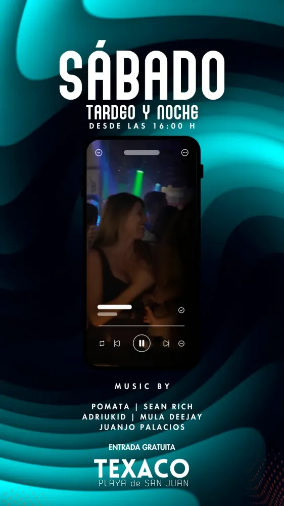 Tardeo y Noche Sábado Texaco