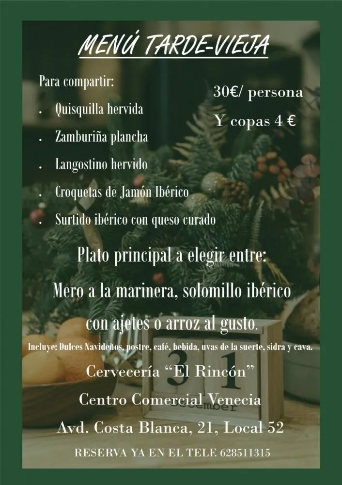 Tardevieja en Cervecería El Rincón