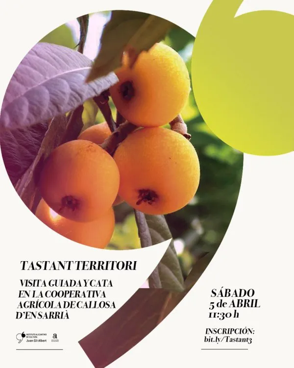 Tastant Territori: Visita y cata en la Cooperativa Agrícola de Callosa d'en Sarrià (El níspero)