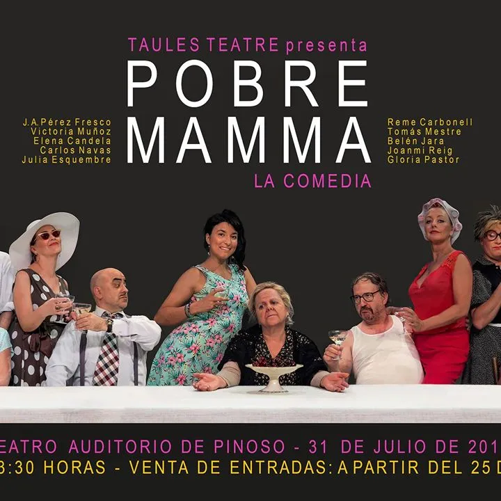 Taules Teatre Estrena: Pobre Mamma