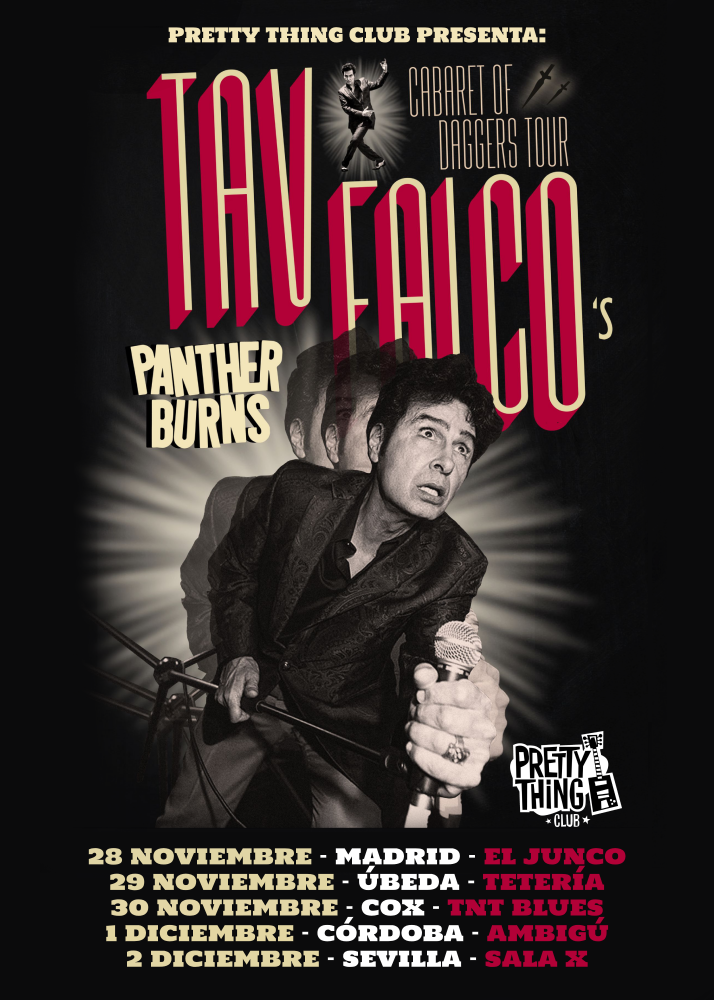 TAV FALCO & THE PANTHER BURNS EN DIRECTO EN TNT BLUES
