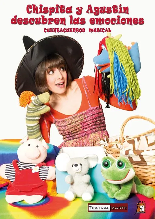 Teatralizarte presenta "Chispita y Agustín descubren las emociones" en Bacarot