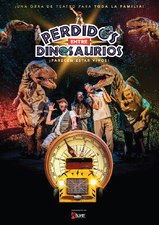 Teatro familiar. Perdidos entre Dinosaurios. Gran Teatre dElx