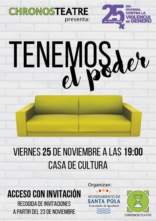 Teatro: Tenemos el poder