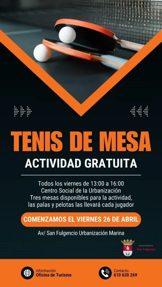 Tenis de mesa Urbanización La Marina
