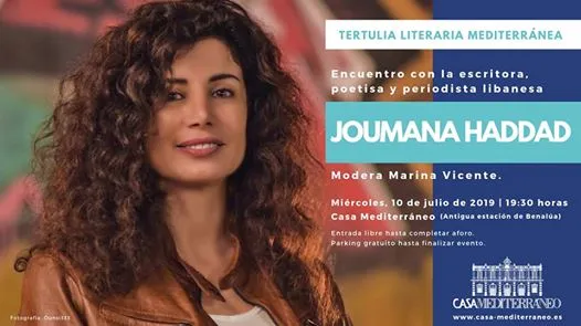 Tertulia literaria con Joumana Haddad
