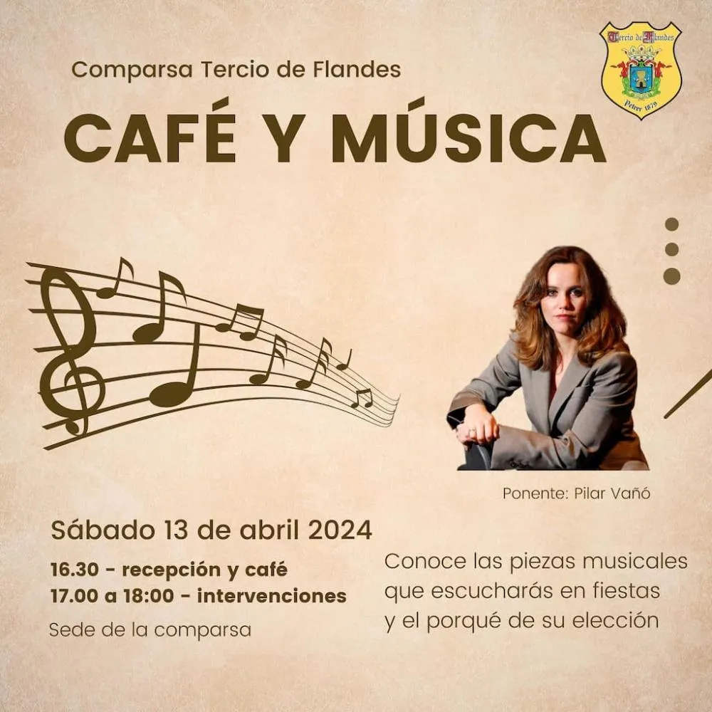 Tertúlia "Café y música" de la Comparsa Tercio de Flandes de Petrer