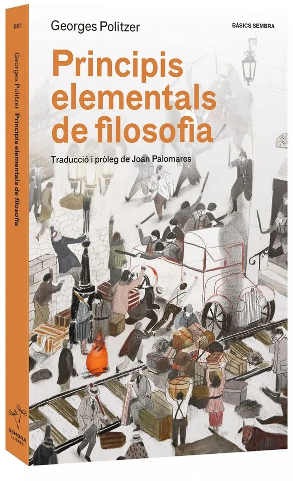 Tertúlia literària del llibre Georges Politzer "Principis elementals de filosofia" a càrrec de Joan Palomares
