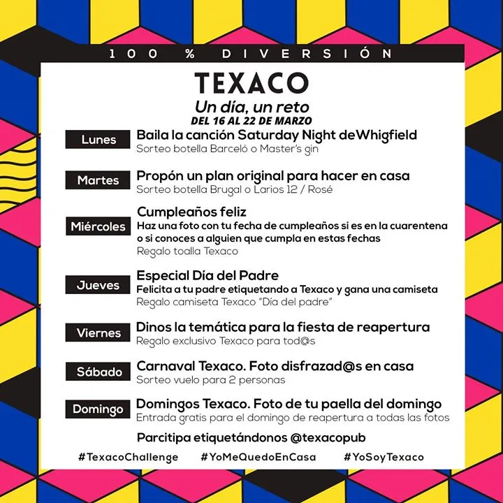 Texaco - Un día, un reto - Participa