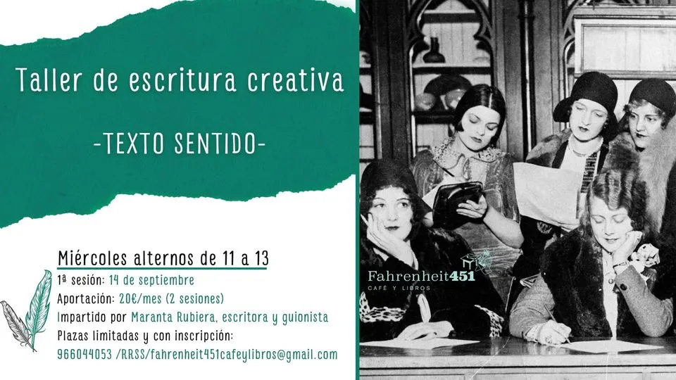 Texto Sentido -Taller de escritura creativa-