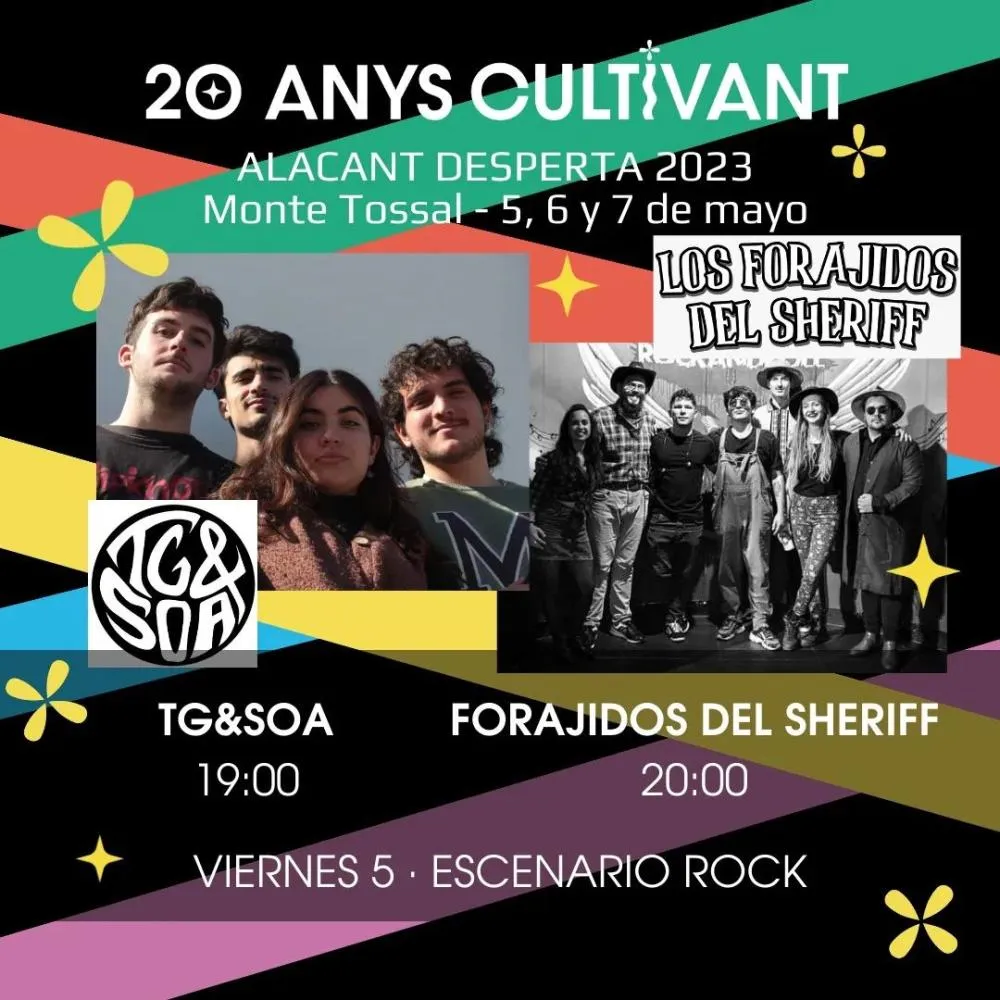 Tg&Soa + Foragidos del Sheriff - Alacant Desperta 2023