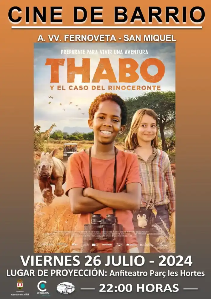 Thabo y el caso del rinoceronte ► Cine de barrio