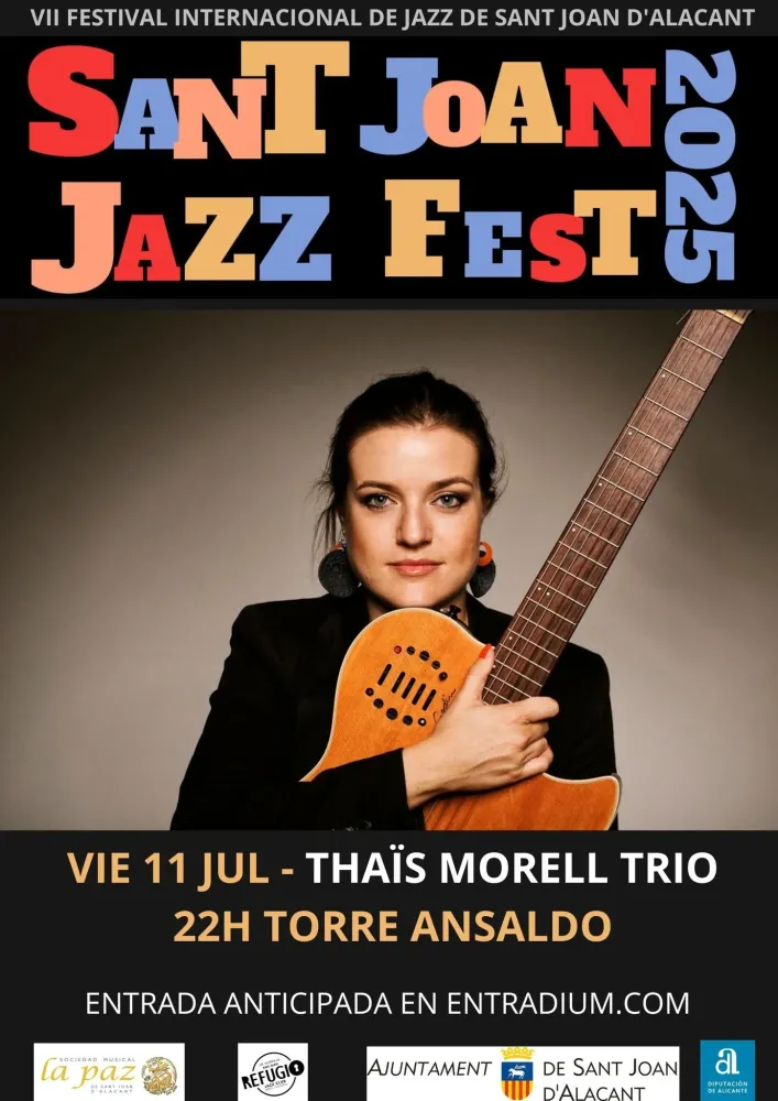 Thais Morell trío ► Sant Joan Jazz Festival 2025