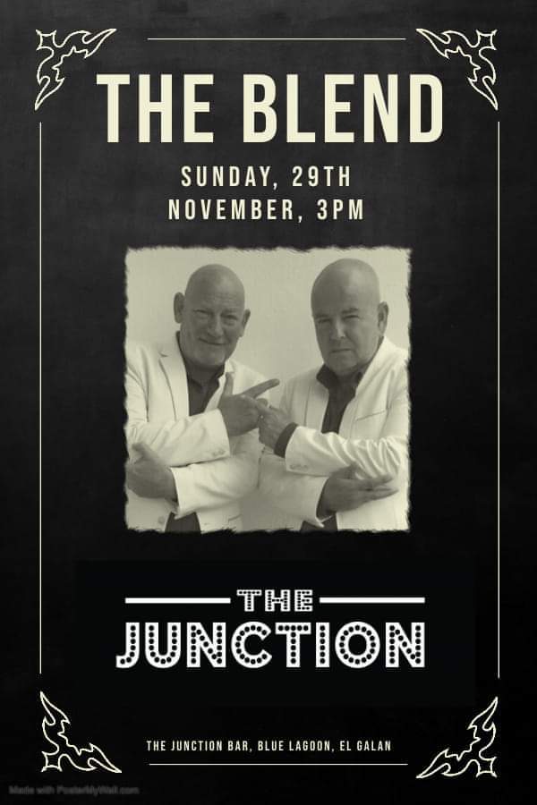 THE BLEND live @thejunction 6th December 3pm