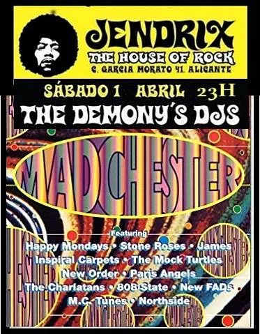 The Demony's Djs en Jendrix Rock Bar
