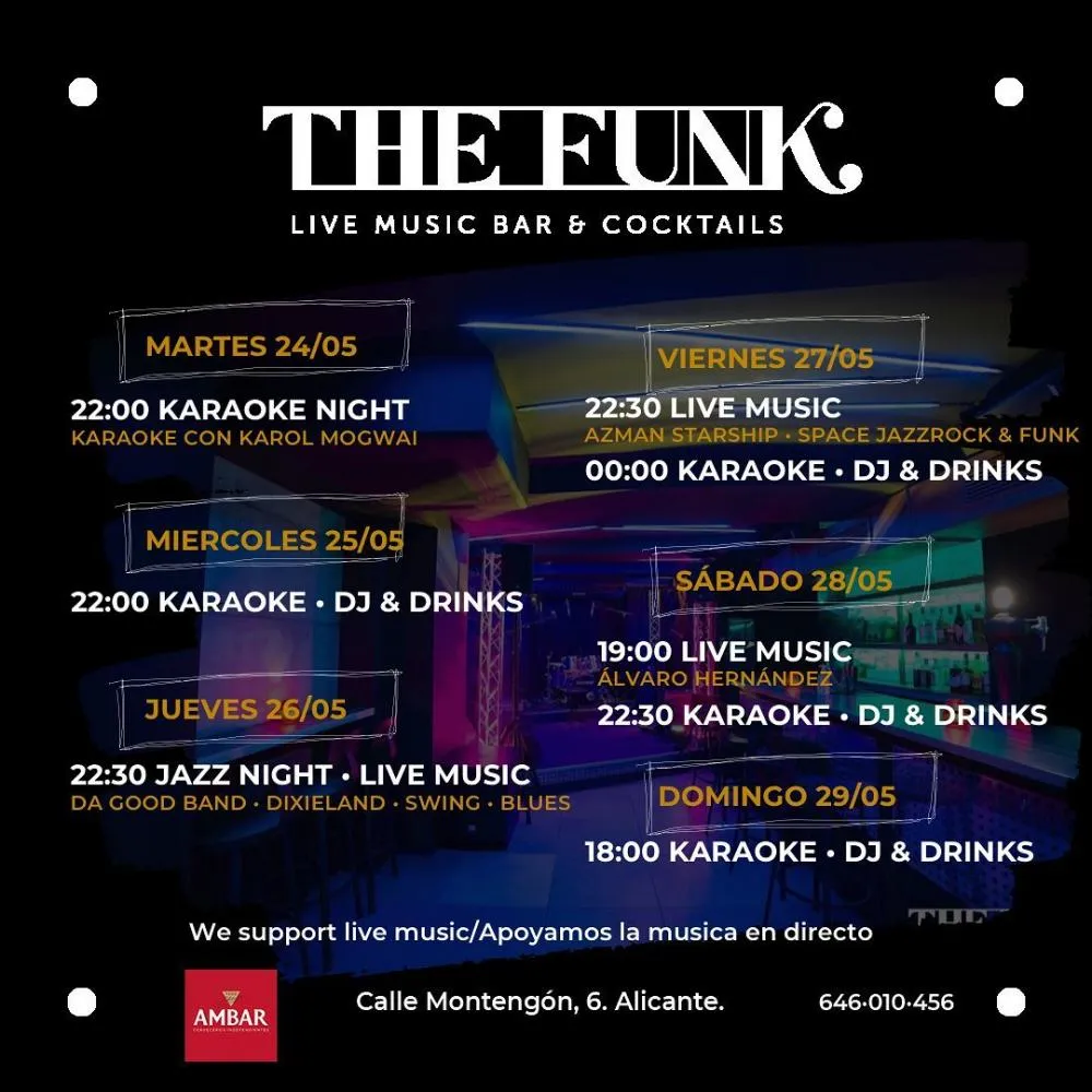 The Funk - 24-29 de mayo