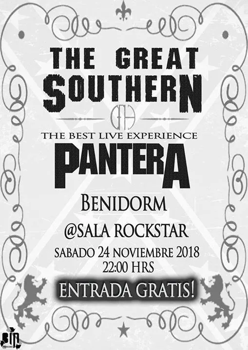 The Great Southern (Homenaje Pantera) gratis de Benidorm