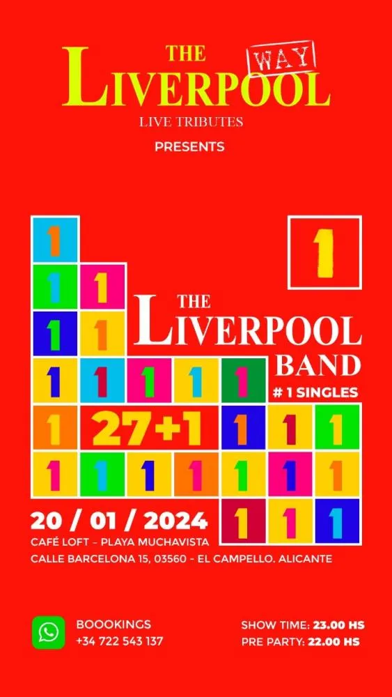 The Liverpool Band en concierto