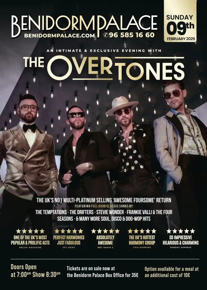 The Overtones en concierto