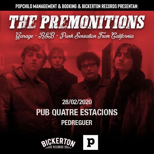 The Premonitions (garage,punk,sixties,rock) en Pedreguer