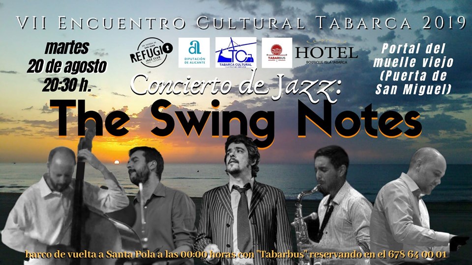 The Swing Notes en Tabarca
