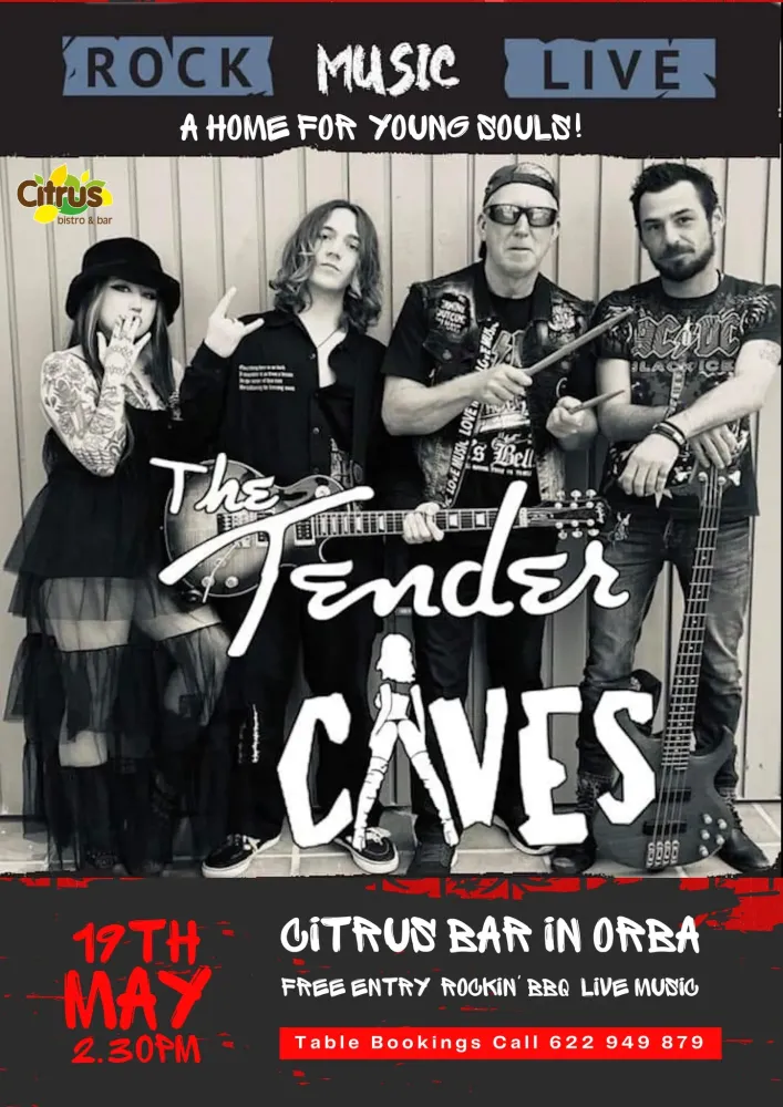 The Tender Caves en Bar Citrus