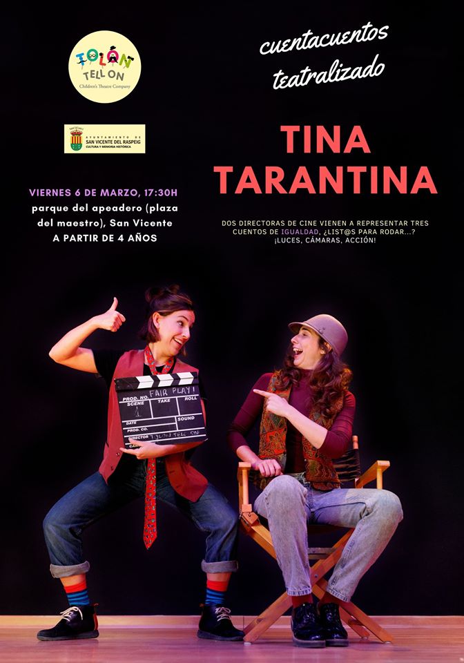 Tina Tarantina - Cuentacuentos teatralizado en San Vicente