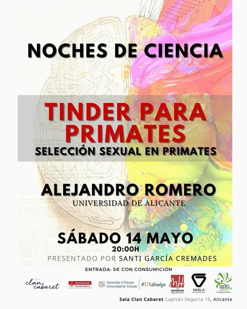 Tinder para primates - Noche de ciencia