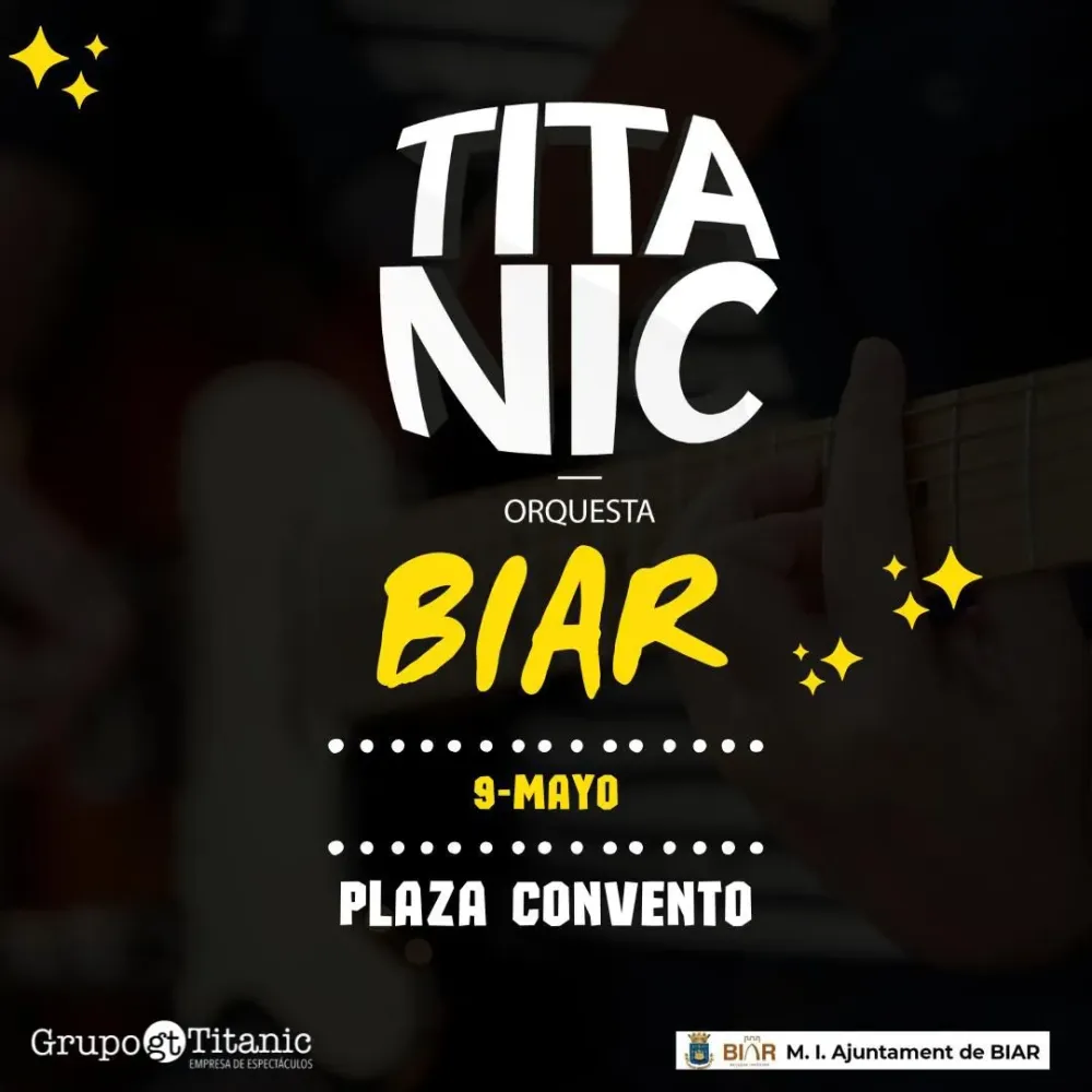 Titanic Orquesta Discomobil ► Fiestas de Moros y Cristianos de Biar 2025