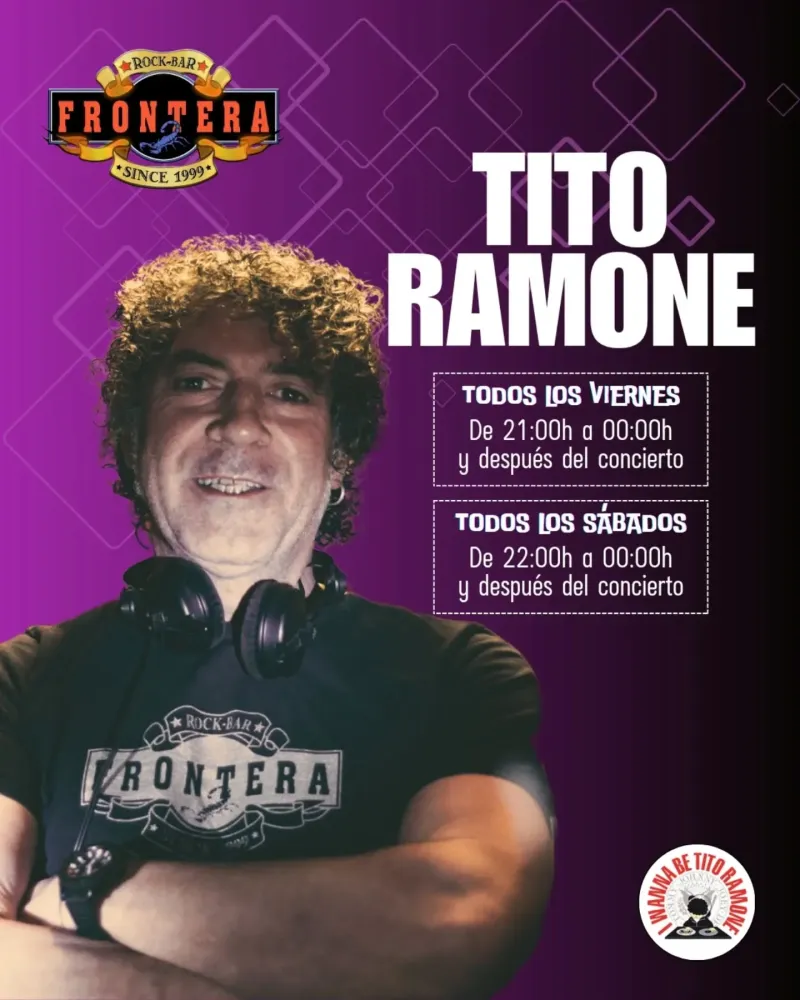 Tito Ramone en Rock Bar Frontera