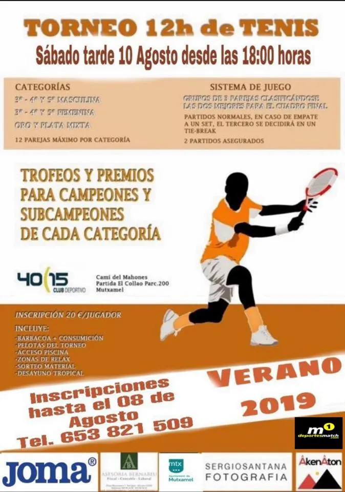 Torneo de Tenis Verano 2019 - 40)15