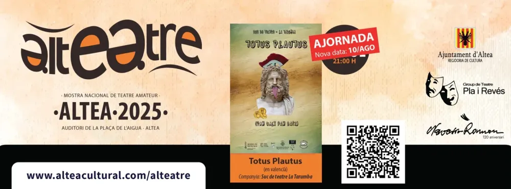 Totus Plautus (Suc de teatre La Tarumba) ► Alteatre 2025