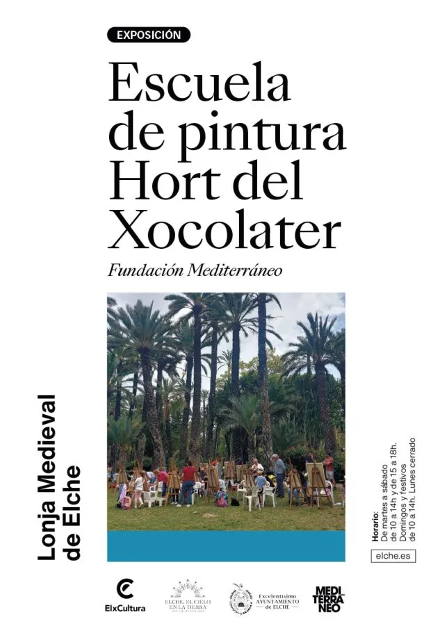 Trabajos del alumnado de la Escuela de Pintura del Hort del Xocolater