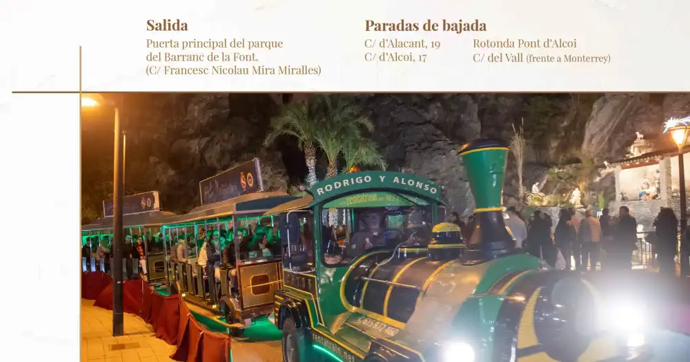 Tren Navideño ► Feria de Navidad de Jijona