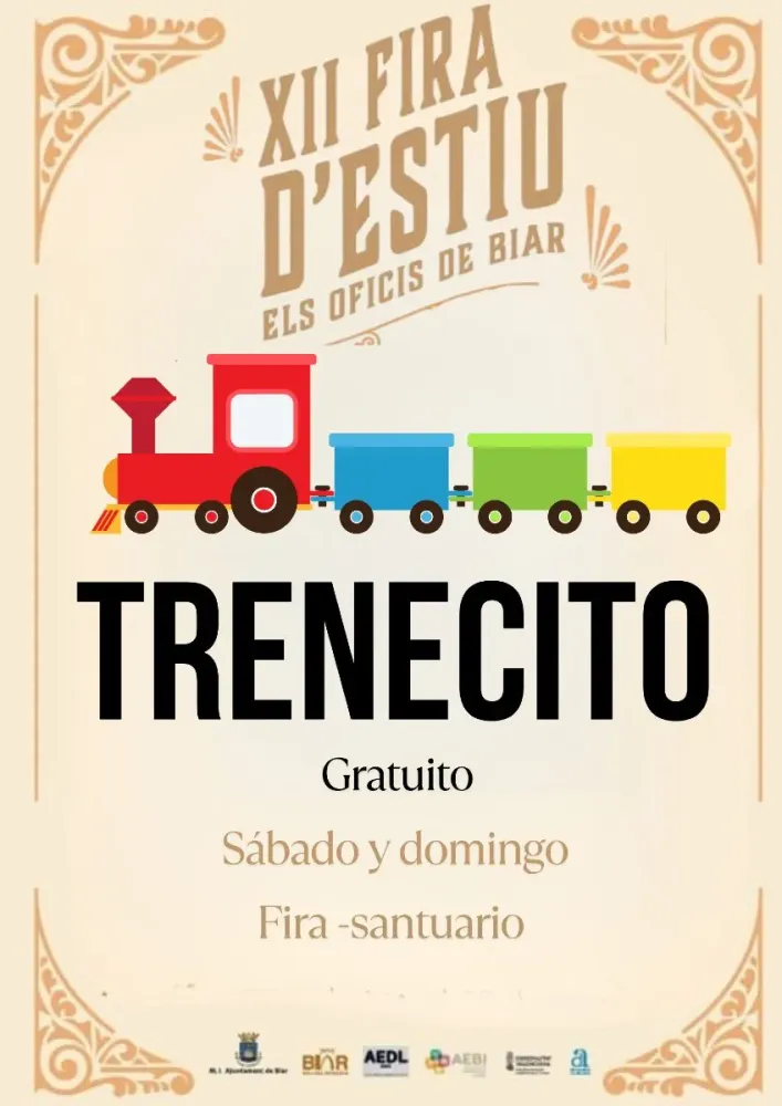 Trenecito ► Fira d'Estiu - Els Oficis de Biar 2025