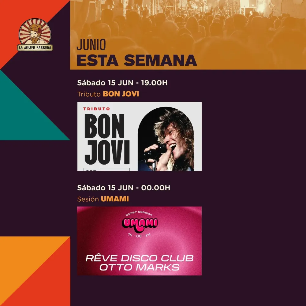 Tributo a Bon Jovi y Sesión Umami