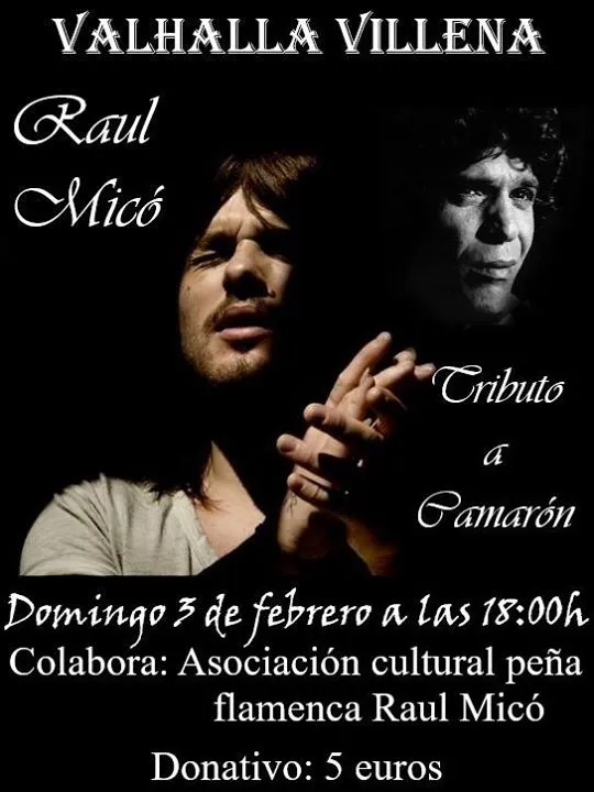 Tributo a Camarón en Valhalla Villena