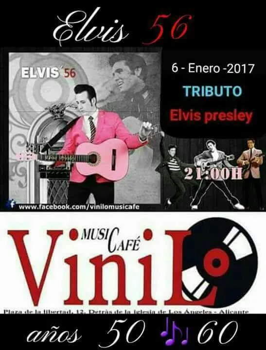 Tributo a Elvis Presley - Vinilo Music Café