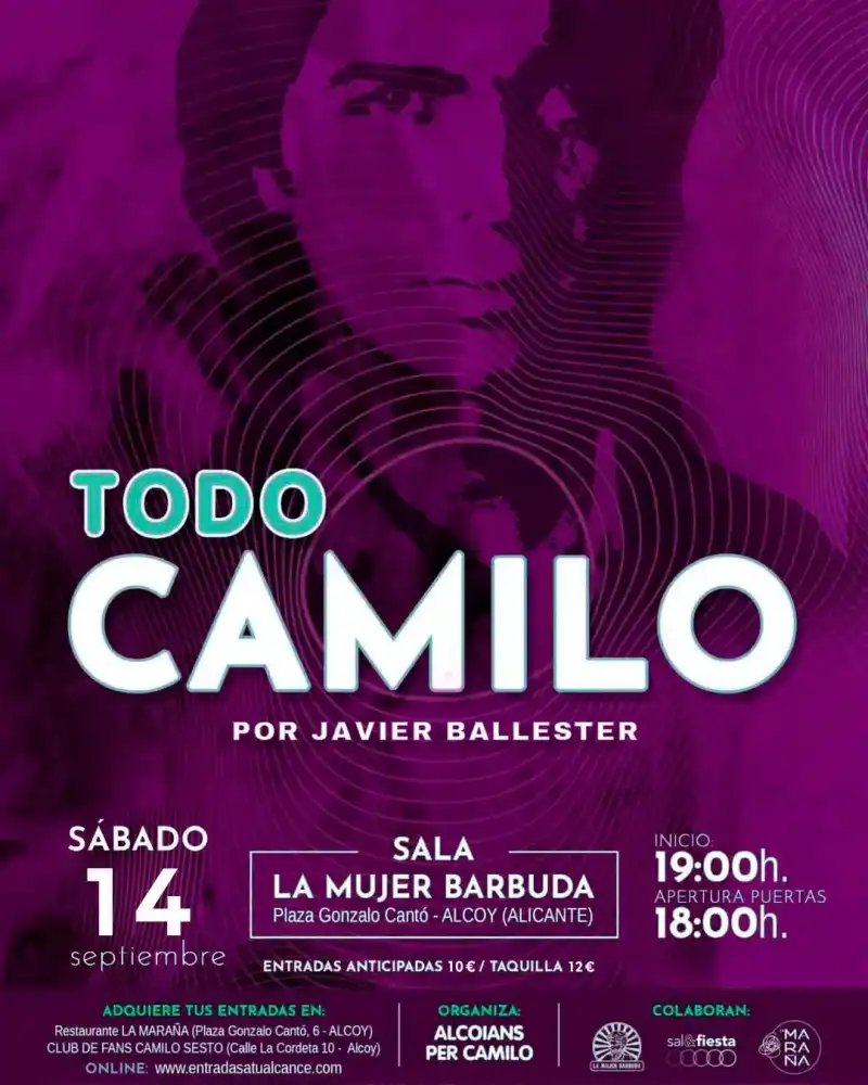 Tributo Camilo Sesto por Javier Ballester