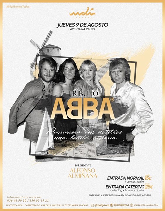 Tributo de ABBA en Jávea